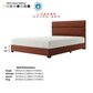 Lumora Modern Divan Bed Frame | Sleek Horizontal Panel Headboard Grandeur Furnishings