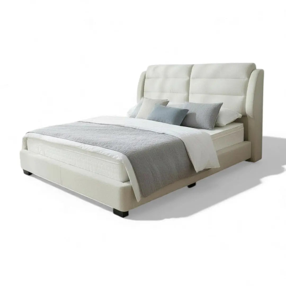 Solace Adjustable Cushion Divan Bed - Moisture Proof Fabric Grandeur Furnishings