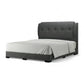 Trivian Designer Divan Bed - Tapered Wingback Headboard with Solid 8" Base Grandeur Furnishings