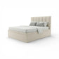 Solvaré Upholstered Storage Bed – Modern Channel Tufted Headboard with 12-Inch Deep Storage & Moisture-Proof Tech Grandeur Furnishings