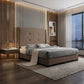 Valente Luxury Wingback Bed Frame | 143cm High Headboard Grandeur Furnishings