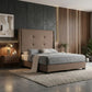 Valente Luxury Wingback Bed Frame | 143cm High Headboard Grandeur Furnishings