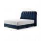 Amora Luxury Divan Bed Frame | Modern Channel Tufted Headboard Grandeur Furnishings