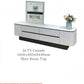 Monarc Modern TV Console – Luxury Matt Stone Top TV Cabinet | Sintered Stone Entertainment Unit with Drawers | Rounded Safety Corners Grandeur Furnishings