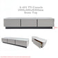 Marquis Luxury TV Console - Sintered Stone Top TV Cabinet | Modern Minimalist Entertainment Unit | Scratch Resistant | 3-Drawer Storage Grandeur Furnishings