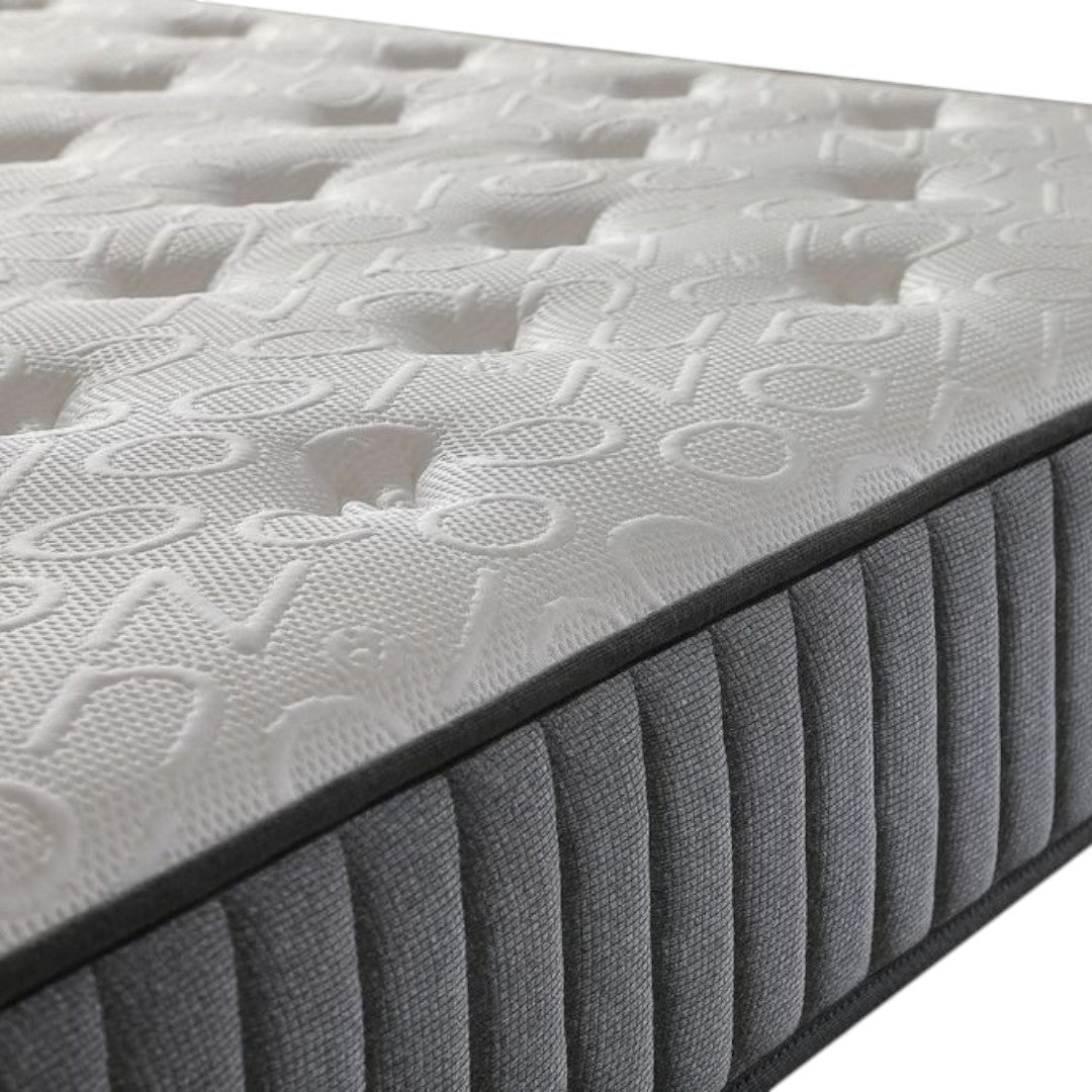 Snoova Comfort 10" Tight Top Mattress: Firm Support, 3cm HD Foam & 5-Zone Spring Grandeur Furnishings