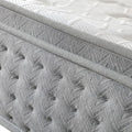 Snoova Ergo quilted side panel and piped edge, close-up