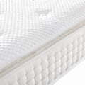 Snoova NeuroTech mattress top edge and quilted sides, close-up