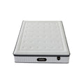 Snoova Prestige mattress with quilted top, overhead angle