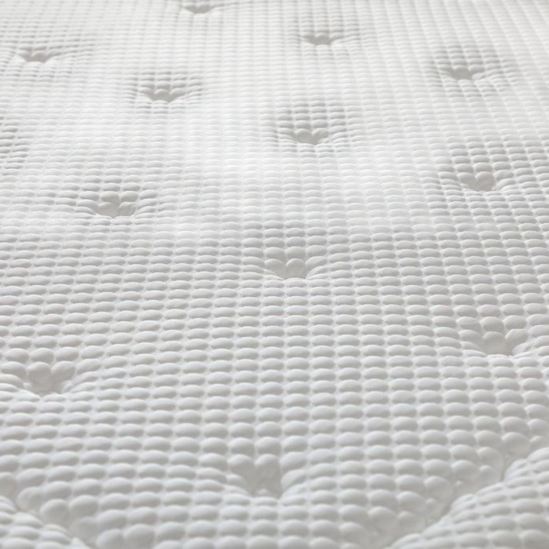 Snoova Prestige Natural Latex Pillow Top Mattress - Cooling Ice Silk Fabric & 7-Zone Pocket Springs Grandeur Furnishings