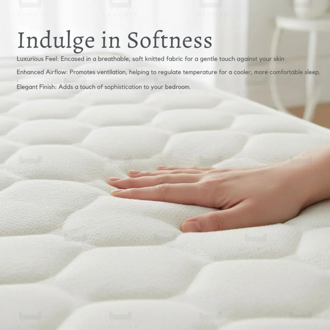 Grandeur Foam Mattress | Medium Firm Orthopaedic Back Support Grandeur Furnishings