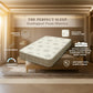 ZenSupport 8" Rebond Foam Mattress - Medium Firm Orthopedic Mattress with Quilted Fabric Top Grandeur Furnishings