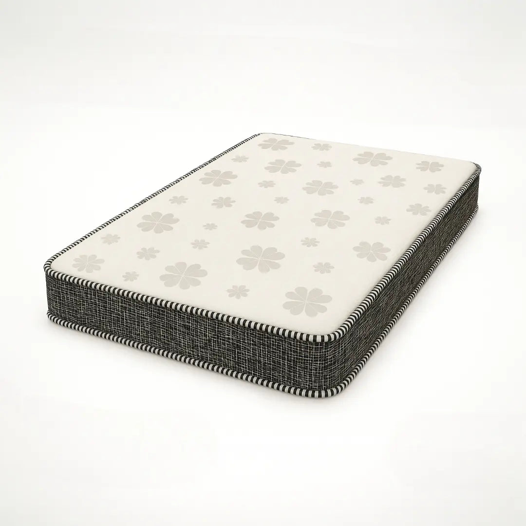 ZenSupport 8" Rebond Foam Mattress - Medium Firm Orthopedic Mattress with Quilted Fabric Top Grandeur Furnishings
