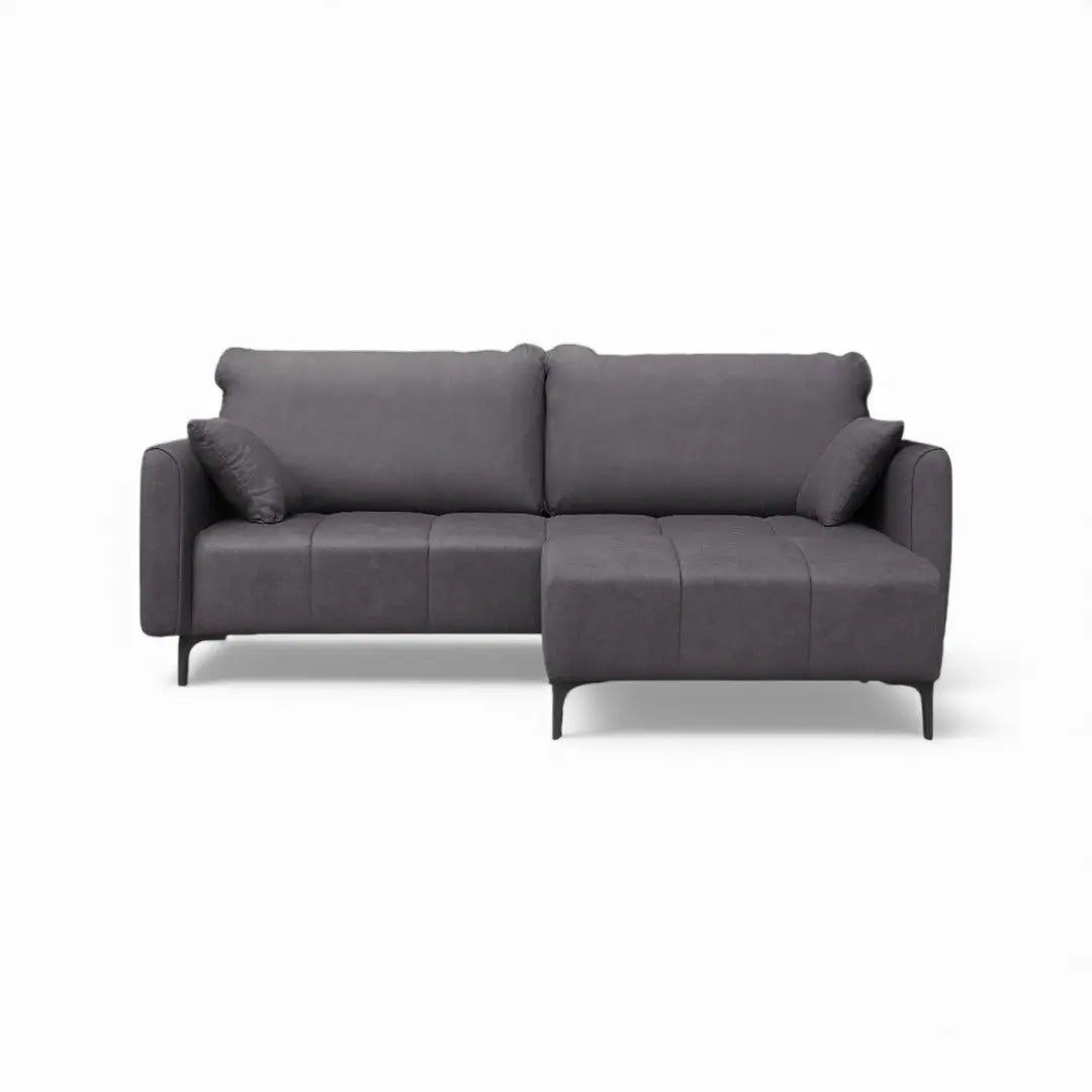 Valentina Modern Sofa with Ottoman | Premium Fabric 1/2/3 Seater Couch | Nordic Minimalist Living Room Furniture Grandeur Furnishings