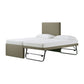 Velano Pull Out Fabric Bed Frame 3-in-1 Space Saving Guest Bed Grandeur Furnishings