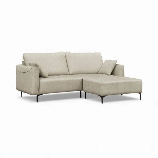 Valentina Modern Sofa with Ottoman | Premium Fabric 1/2/3 Seater Couch | Nordic Minimalist Living Room Furniture Grandeur Furnishings