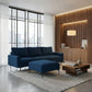 TIVOLI Nordic Scandi Fabric Sofa | 1/2/3 Seater + Ottoman Stool Grandeur Furnishings